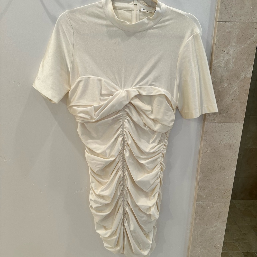 Alexander Wang Cream Dress with Subtle Shine